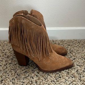 Sam Edelman Western Tassel Booties